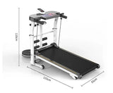Mechanical Non-motor Indoor Steel Adjustable Silent Treadmill Home Fitness Foldable & Multifunction Treadmill