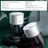 Car Air Freshener USB Rechargeable Essential Oil Diffuser Room Fragrance Diffuser Cool Mist Humidifier Auto Mini Scent Machine