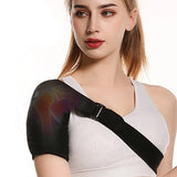USB Electric Heating Amr Heated Shoulder Brace Wrap Shoulder Massage Support Belt Strap for Arm Shoulder Fitness Brace Keep Warm