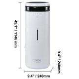 SucceBuy Humidifier for Home Large Room Commercial Humidifier for Whole House 16L Water Tank 12h Timer Auto Shut-Off Greenhouse