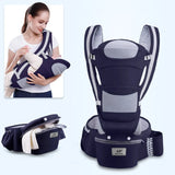 Ergonomic Baby Carrier with Hip Seat | 6-in-1, Breathable