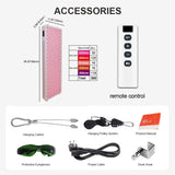 Fast Delivery Red Light Therapy Led Light Red 630nm 660nm Near Infrared 810nm 830nm 850nm Red Light Therapy Panel