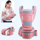 Ergonomic Baby Carrier with Hip Seat | 6-in-1, Breathable