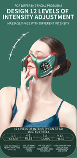 2024 Smart Facial Massager Lifting and Firming V-shaped Face-lifting Device All-round Body Shaping Anti-aging Beauty Instrument