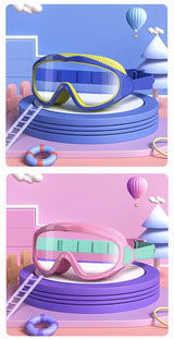 Kids’ Anti-Fog Swimming Goggles – UV Protection