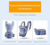 Ergonomic Baby Carrier with Hip Seat | 6-in-1, Breathable