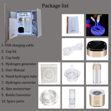 Portable Healthy IHOOOH H2-Cup Anti Aging Hydrogen Generator Mini Hydrogen Concentrators ORP Rechargeable Ionizer Water Bottle