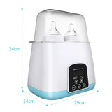 Automatic Intelligent Thermostat Milk Bottle Heater Baby Bottle Warmer Bottle Sterilizer Disinfection LED 2 IN 1 Milk Sterilizer