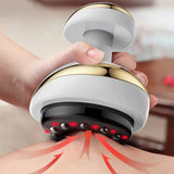Electric Massage Meridian Brush Universal Body Dredging Cupping Scraping Instrument  Abdominal And Back Massager For Home