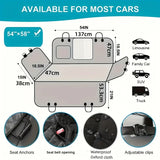 Premium Dog Car Hammock β Scratch-Proof & Waterproof