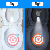 Motion Sensor LED Backlight Toilet Projection Lamp Creative Toilet Mini Night Lamp Toilet Bowl Seat Sensor Lighting Lamp