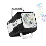 60 Holes Bubble Gun LED Light Electric Automatic Rocket Soap Bubble Machine Toys for Kids Outdoor Wedding Party Children's Gifts