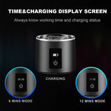 Time & charging display modes – ALTHY hydrogen bottle with 6-min and 12-min electrolyzing presets