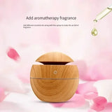 "Essential oil diffuser with fragrance aromatherapy mist"
