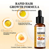 Batana hair oil with rosemary and castor oil for rapid hair growth and nourishment