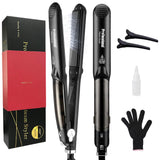 complete steam styler kit with glove clips and water bottle for hair care