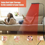 Different use cases for red light therapy targeting back pain, skin issues, joint relief, and post-exercise recovery