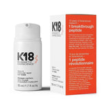 K18 15ml Keratin Hair Repair Mask with breakthrough peptide formula and bilingual packaging
