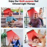 Yoga, beauty, sleep, and joint pain recovery benefits from red light therapy