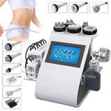 Body contouring machine with 9 handles and slimming tools for fat reduction and firming