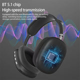 P9 Wireless Gaming Headset Featuring Bluetooth 5.1 Chip for Low Latency and High-Speed Transmission