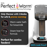 Bottle warmer with Perfect Warm technology – warm bath