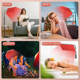 Red light therapy panel used at home, office, camping, and spa