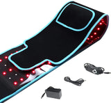 Infrared LED light therapy belt with red light panel for pain relief and fat burning