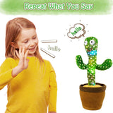 “Cactus toy repeating speech – Dancing & Talking plush cactus mimics voice for kids’ playtime”