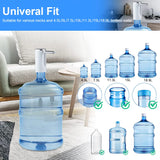 Universal fit for 4.5L to 18.9L water bottles – compatible with multiple neck sizes