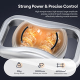 Close-up of 30-Head fascia gun motor showing strong power and precise control for deep muscle relief.