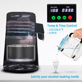 SucceBuy 4L Water Distiller Purifier Filter 1 L/H Distilling Speed Dispenser Drinking Bottle Softener Touch Screen Home Use