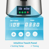 SucceBuy 4L Water Distiller Purifier Filter 1 L/H Distilling Speed Dispenser Drinking Bottle Softener Touch Screen Home Use