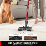 30Kpa 350W Handheld Cordless Vacuum Cleaner 8 IN 1 Powerful Suction Stick Vacuum 1.5L Dust Cup for Pet Hair/Carpet/Hard Floor