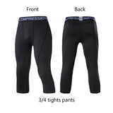 Men's Compression Pants Cycling Running Basketball Soccer Elasticity Sweatpants Fitness Tights Legging Trousers Rash Guard Gym