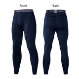 Men's Compression Pants Cycling Running Basketball Soccer Elasticity Sweatpants Fitness Tights Legging Trousers Rash Guard Gym