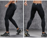 Men's Compression Pants Cycling Running Basketball Soccer Elasticity Sweatpants Fitness Tights Legging Trousers Rash Guard Gym