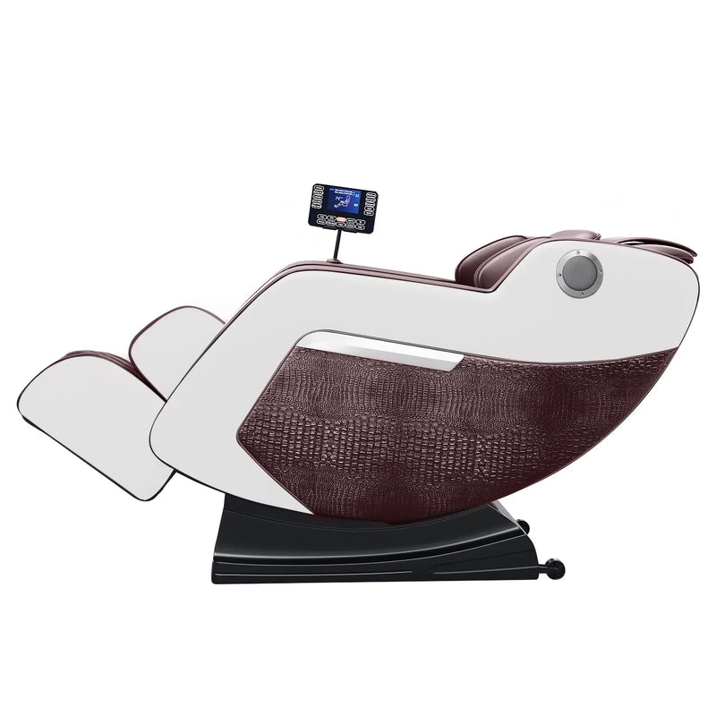 Zero Gravity Massage Chair with Hip Heating, Foot Massage & Full Airbag Coverage