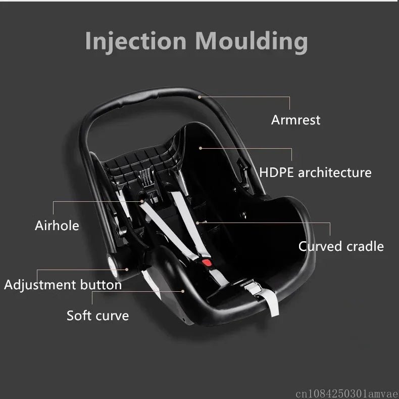 Baby Stroller 3 in 1 Pram Carriages For Newborn Buggy Travel System Multi-function Cart carrinho de bebe 3 em 1 strollers