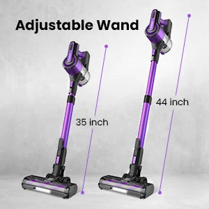 Poweart V870 Cordless Vacuum Cleaner 30KPa 8-in-1 Stick Vacuum up to 45min Runtime for Hardwood Floor Pet Hair Home Car Cleaning