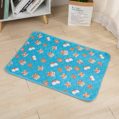 Dog Pee Pad Blanket – Reusable, Washable, Waterproof Pet Bed Mat