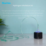 Bluevida H2 Pro nano technology 6000ppb Nanomolecular Hydrogen Water Generator SPE&PEM Dual Chamber Bottle With Inhalation Kit