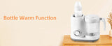 Baby Food Maker, 4 in 1 Baby Food Processor and Steamer, Puree Blender, Multifunctional Baby Puree Maker, Dishwasher Safe White