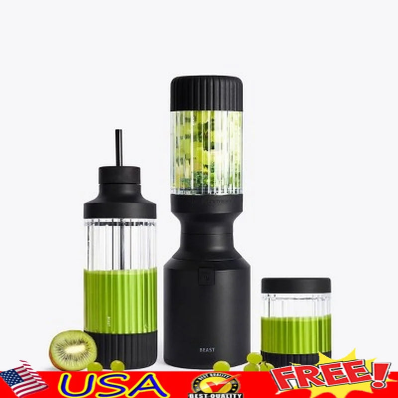 Premium Compact Personal Blender 850W Powerful Smoothie Maker with Multiple Vessels Hands-Free Blending Easy Cleanup Healthy