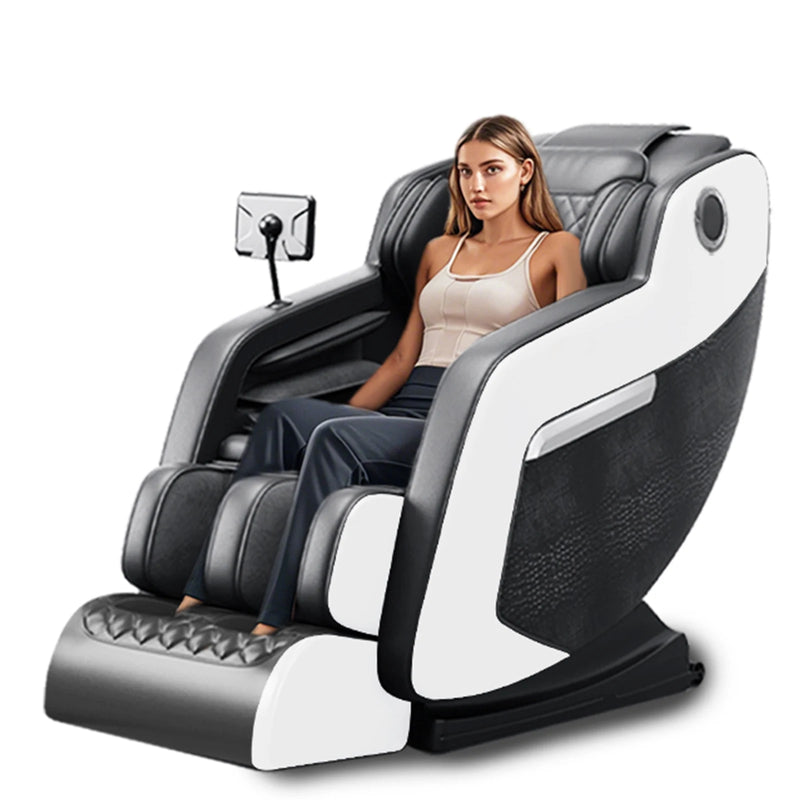 Zero Gravity Massage Chair with Hip Heating, Foot Massage & Full Airbag Coverage
