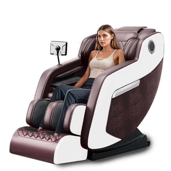 Zero Gravity Massage Chair with Hip Heating, Foot Massage & Full Airbag Coverage