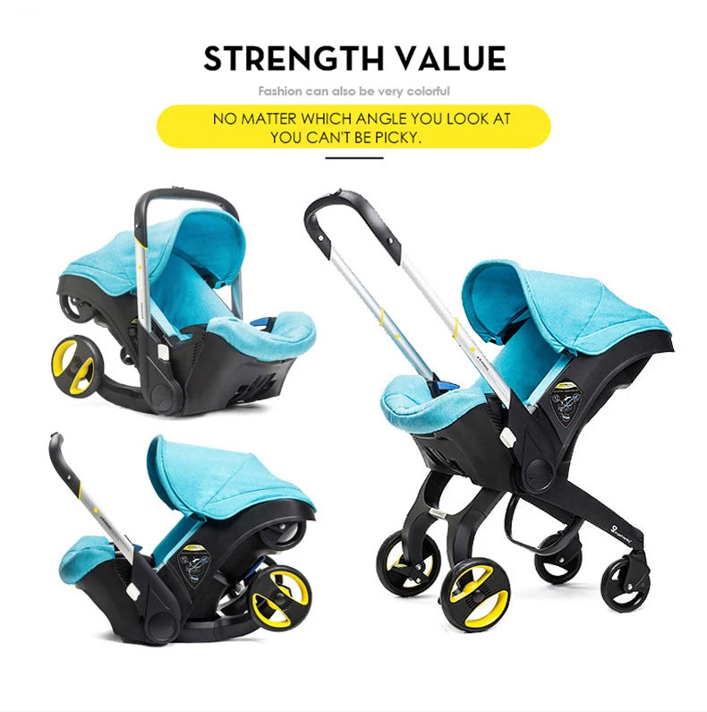 Baby Stroller Multifunctional Car Seat 3 in 1 For Newborn Prams Infant Buggy Safety Cart Carriage