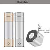 Portable Healthy IHOOOH H2-Cup Anti Aging Hydrogen Generator Mini Hydrogen Concentrators ORP Rechargeable Ionizer Water Bottle
