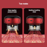 Smart Vacuum Suction Cup Cupping Therapy Massage Jars Anti-Cellulite Massager Body Cups Rechargeable Fat Burning Slimming Device