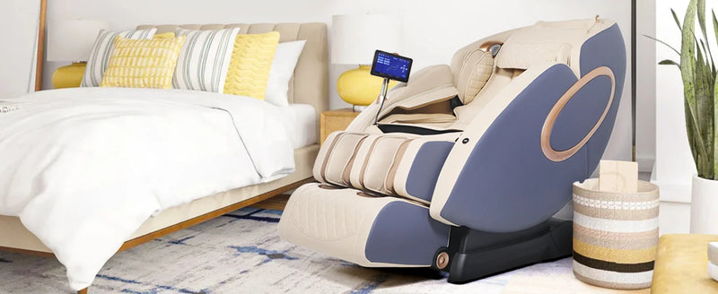 APP Control 4D SL-Track Massage Chair – Full Body Shiatsu Recliner with Zero Gravity, Yoga Stretch & Foot Roller